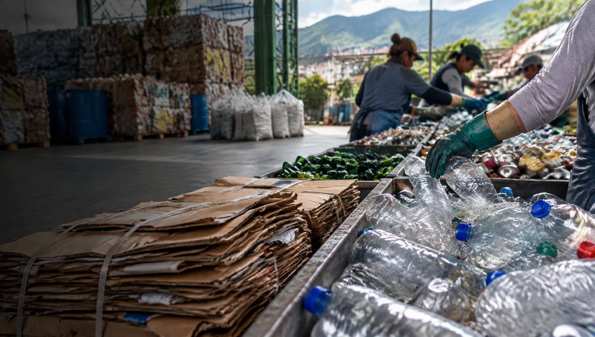 Clasificación profesional de materiales reciclables